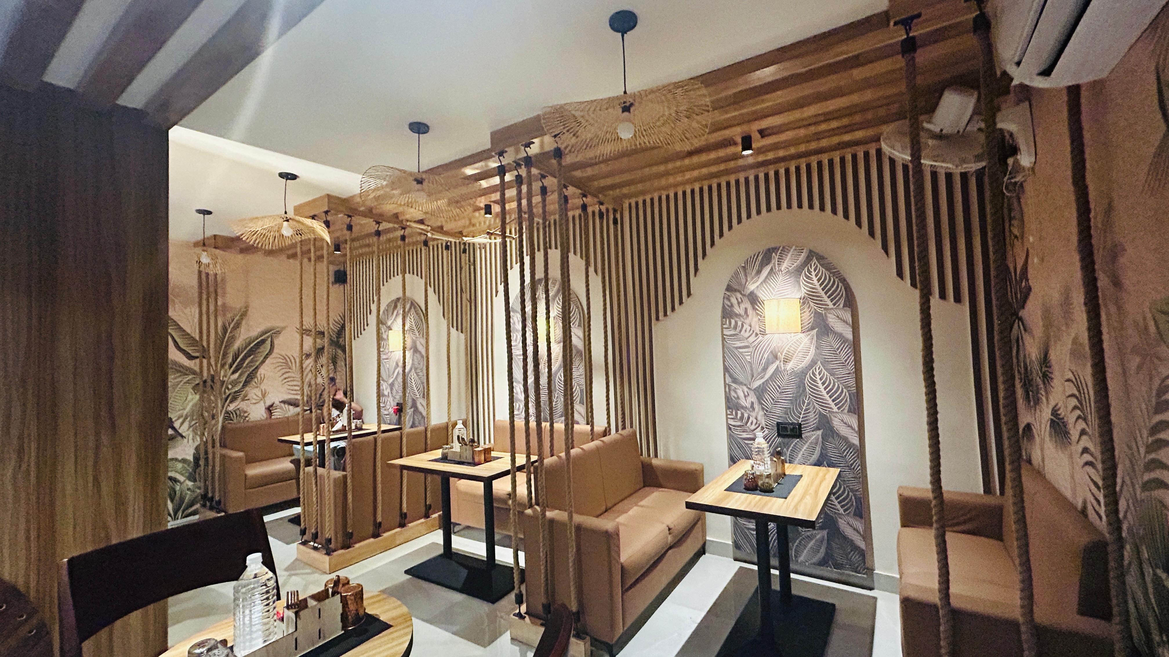 The Boho Cafe interior