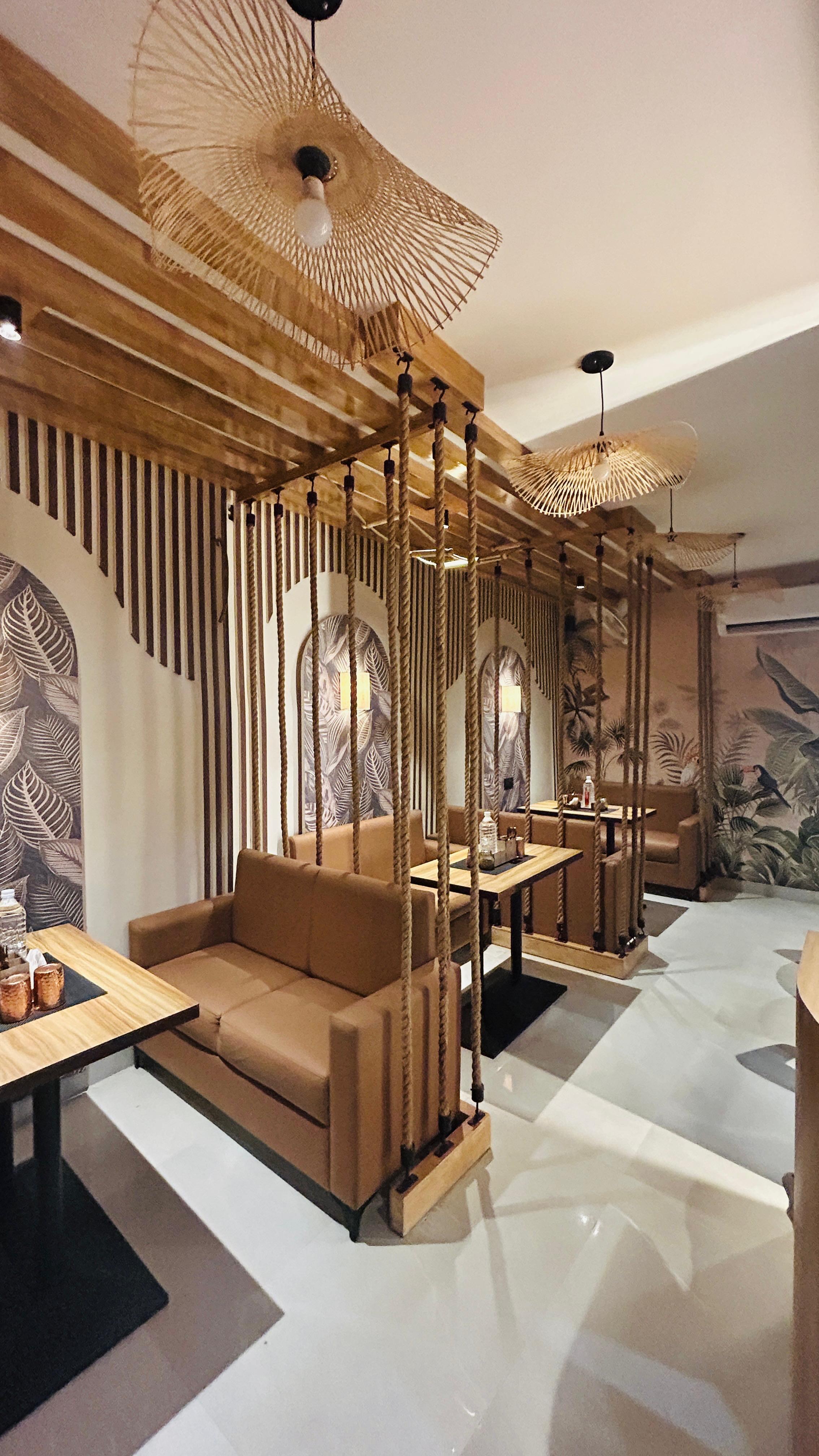 Boho Cafe interior